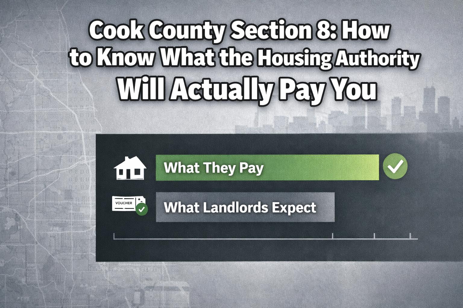 Cook County Section 8: How to Know What the Housing Authority Will Actually Pay You